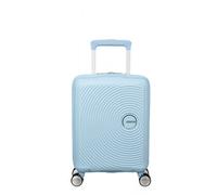 American Tourister Soundbox Mini Spinner 47/16 Pastel Blue Koffer mit 4 Rollen Koffer