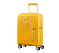 American Tourister Soundbox Spinner 55/20 TSA EXP Golden Yellow 884721371 Koffer mit 4 Rollen Koffer