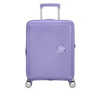American Tourister Soundbox - Handgepäck Koffer 55 x 40 x 20/23 cm - Hartschalen Kabinentrolley für EasyJet & die meisten Airlines, Erweiterbar, 35.5/41L, Violett (Lavender)