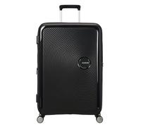 American Tourister Soundbox - Spinner L Erweiterbar Koffer, 77 cm, 97/110 L, Schwarz (Bass Black)