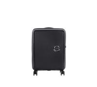 American Tourister Soundbox - Spinner S Erweiterbar Handgepäck, 55 cm, 35.5/41 L, Schwarz (Bass Black)