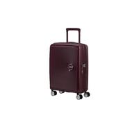 American Tourister Soundbox Trolley 55 cm, Wild Cherry, 35,5/41 L, erweiterbar, 4 Rollen Spinner, TSA