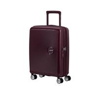 American Tourister Soundbox Spinner 55/20 TSA EXP Trolley Wild Cherry Beere