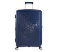 American Tourister Soundbox - Spinner M Erweiterbar Koffer, 67 cm, 71.5/81 L, Blau (Midnight Navy)