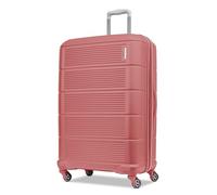 American Tourister Stratum 2.0 Erweiterbarer Hartschalengepäck mit Spinnrollen, Weiche Koralle, 20-Inch Carry-On, Stratum 2.0 Erweiterbarer Hartschalengepäck mit Spinnrollen