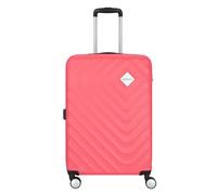 American Tourister Summer Square 4-Rollen Trolley koralle, Kunststoff, 46 x 67 x 27cm