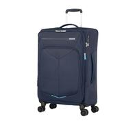 American Tourister Summerfunk - Spinner M, Erweiterbarer Koffer, 68 cm, 71.5/77 L, Blau (Navy)