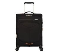 American Tourister Summerfunk - Spinner S, Erweiterbarer Handgepäck, 55 cm, 43/46 L, Schwarz (Black)
