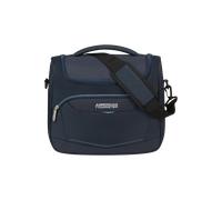 American Tourister Beautycase SUMMERRIDE Polyester 32x27x18 cm Trolley-Aufsteck-System Blau (Navy)