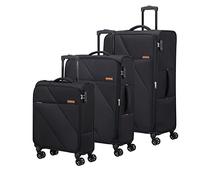 American Tourister Sun Break - Kofferset 3-teilig, Schwarz (Black)