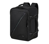 American Tourister Take2Cabin - Ryanair/Wizz Air/Vueling Kabinentasche 40 x 30 x 20 cm, 26.5 L, 0.60 kg, Handgepäck, Flugzeug Rucksack S/M Underseater, Schwarz (Black)