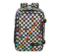 American Tourister Take2Cabin Disney - Ryanair Kabinentasche 25 x 20 x 40 cm, 24 L, 0.50 kg, Handgepäck, Flugzeug Rucksack S Underseater, Mehrfarbig (Mickey Check)