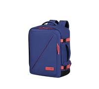 American Tourister Take2Cabin - EasyJet Kabinentasche 36 x 20 x 45 cm, 38 l, 0,70 kg, Handgepäck, Flugzeug-Rucksack M Untersitz, Lila/Rosa (Dusk Purple/Sunset Coral)