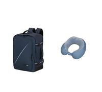American Tourister Take2Cabin EasyJet Kabinentasche 36 x 20 x 45 cm blau mit Reisekissen, Stone Blue/Blue