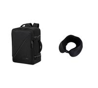 American Tourister Take2Cabin Easyjet Kabinentasche 36 x 20 x 45 cm schwarz mit Reisekissen, Black/Grey