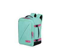 American Tourister Take2Cabin - Kabinenrucksack 40x30x20 cm - Handgepäck für Ryanair, Wizz Air & Vueling, Underseat Tasche mit Laptopfach 15.6" - 26.5 L, 0.60 kg - Jelly-Mint/Elektrisches Fuchsia