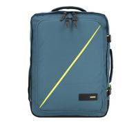 American Tourister Take2Cabin - Easyjet Kabinentasche 45 x 36 x 20 cm, 38 L, 0.70 kg, Handgepäck, Flugzeug Rucksack M Underseater, Blau (Harbor Blue)