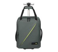 American Tourister Take2Cabin - Ryanair/Wizz Air/Vueling Kabinentasche 40 x 30 x 20 cm, 24,5 l, 1,50 kg, Rucksack mit Rollen, Handgepäck, Flugzeug-Rucksack MS Untersitz, Grün (Dark Forest)