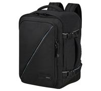 American Tourister Take2Cabin - Wizz Air/Vueling Kabinentasche 30 x 20 x 40 cm, 26,5 l, 0,60 kg, Handgepäck, Flugzeug-Rucksack S/M Untersitz, Schwarz (Black)