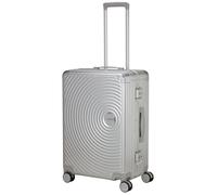 American Tourister Trolley Soundbox Alu Spinner 68cm silber