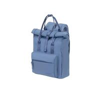 American Tourister Urban Groove UG16 Mono - Damen Rucksack, Wasserabweisend, Freizeitrucksack für Alltag mit verstecktem Rückenfach, 17 L, Storm Blau