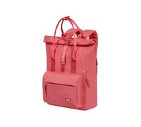 American Tourister Urban Groove UG16 Puff - Damen Rucksack mit verstecktem Rückenfach, Freizeitrucksack für Alltag, 17 L, Pink Glitch