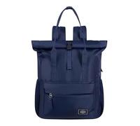 American Tourister Urban Groove UG25 - Laptop Rucksack 15,6" (42,5 cm) - Business & Schul-Rucksack mit Flaschenhalter, Ergonomisch, Leicht, Smart Sleeve - 20,5L - Blau (Midnight Navy)