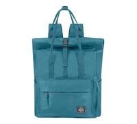 American Tourister Urban Groove UG25 - Laptop Rucksack 15,6" (42,5 cm) - Business & Schul-Rucksack mit Flaschenhalter, Ergonomisch, Leicht, Smart Sleeve - 20,5L - Blau (Breeze Blue)