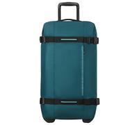 American Tourister Urban Track - Reisetasche mit 2 Rollen, 68 cm, Leichte Duffle M mit 2 Fächer und TSA-Schloss, 84 L, Perfekt für Lange Reisen - Blau (Totally Teal)