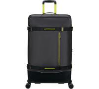 American Tourister URBAN TRACK SPINNER L TSA COATED BLACK/LIME 4 Rad Trolley