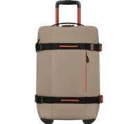 American Tourister Urban Track Duffle Reisetasche beige XS (Handgepäck) mit 2 Rollen