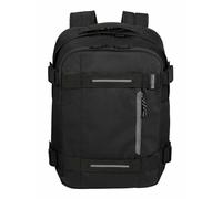 American Tourister Urban Track - Laptop Rucksack 15.6" - 45 cm, 29 L - 3 große Fächer - Großes Fassungsvermögen - Ergonomisch - Gepolstertes Laptopfach - Schwarz (Asphalt Black)