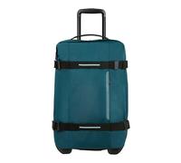 American Tourister Urban Track - Reisetasche mit 2 Rollen, 55 cm, Leichte Duffle S mit 2 Fächer und TSA-Schloss, 55 L, Ideal für Kurzreisen - Blau (Totally Teal)