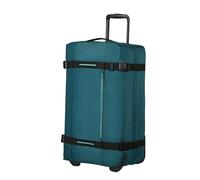 American Tourister Urban Track - Reisetasche mit 2 Rollen, 68 cm, Leichte Duffle M mit 2 Fächer und TSA-Schloss, 84 L, Perfekt für Lange Reisen - Blau (Totally Teal)