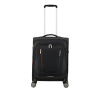 American Tourister Wanderlite Handgepäck Spinner S - Erweiterbar 45/49.5 Liter - 55x40x25 cm - shadow black
