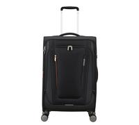 American Tourister Wanderlite Spinner M - Erweiterbar 73/81 Liter - 68x43x29/32 cm - shadow black