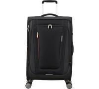 American Tourister Trolley Wanderlite Spinner Exp. TSA Shadow Black schwarz 70cm