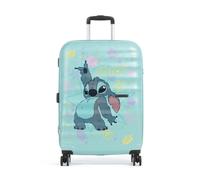 American Tourister Wavebreaker Disney 4-Rollen Trolley türkis, Polypropylen, 47 x 67 x 26cm