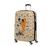 American Tourister Wavebreaker Disney - Mickey Mouse Hartschalenkoffer Mittelgroß (67 cm), Reisekoffer, TSA Schloss, 4 Rollen, 64 L, 3.6 kg - Mickey Super Surfer
