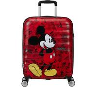 American Tourister Trolley Kabine Disney aus ABS, robust und kratzfest. Sehr praktisch und super leicht, verfügt über zwei geräumige Fächer, Trennwand im oberen Fach und Kleidergurte, 6976 Red, S,