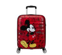 American Tourister Wavebreaker Disney Spinner 55/20 Tsa Disney Fl Mickey Comics Red Koffer mit 4 Rollen Koffer