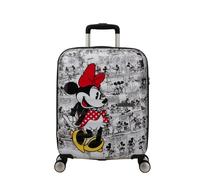 American Tourister Wavebreaker Disney Spinner 55/20 Tsa Disney Fl Minnie Comics White