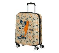 American Tourister Trolley Wavebreaker Disney Spinner 55/20 TSA Disney FL Mickey Super Surfer beige
