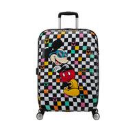 American Tourister Wavebreaker Disney FL - Spinner M, Koffer, 67 cm, 64 L, Mehrfarbig (Mickey Check)