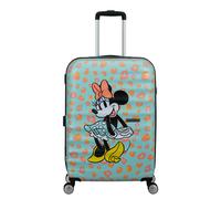 American Tourister Wavebreaker Disney FL - Spinner M, Koffer, 67 cm, 64 L, Mehrfarbig (Minnie Pastel Dots)