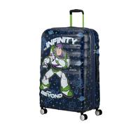 American Tourister Wavebreaker Disney Spinner Check-in-Koffer, 66 cm | Buzz Lightyear, Hartschalenk., 66x47x26 cm, 64 L, 3.6 kg, mit TSA-Schloss und U-förmigem Reißverschluss-Trenner mit Tasche