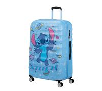 American Tourister Wavebreaker Disney Spinner Check-in-Koffer, 66 cm | Stitch Universe, Hartschalenk., 66x47x26 cm, 64 L, 3.6 kg, mit TSA-Schloss und U-förmigem Reißverschluss-Trenner mit Tasche