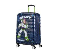 American Tourister Wavebreaker Disney - Buzz Lightyear Hartschalenkoffer Groß (77 cm), Reisekoffer, TSA Schloss, 4 Rollen, 96 L, 4.2 kg