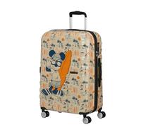 American Tourister Wavebreaker Disney - Mickey Mouse Hartschalenkoffer Groß (77 cm), Reisekoffer, TSA Schloss, 4 Rollen, 96 L, 4.2 kg - Mickey Super Surfer