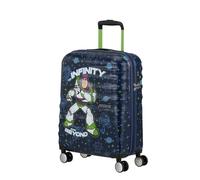 American Tourister Wavebreaker Disney Spinner Handgepäck-Koffer, 55 cm | Buzz Lightyear, Hartschalenk., 55x40x20 cm, 36 L, 2.6 kg, mit TSA-Schloss und U-förmigem Reißverschluss-Trenner mit Tasche